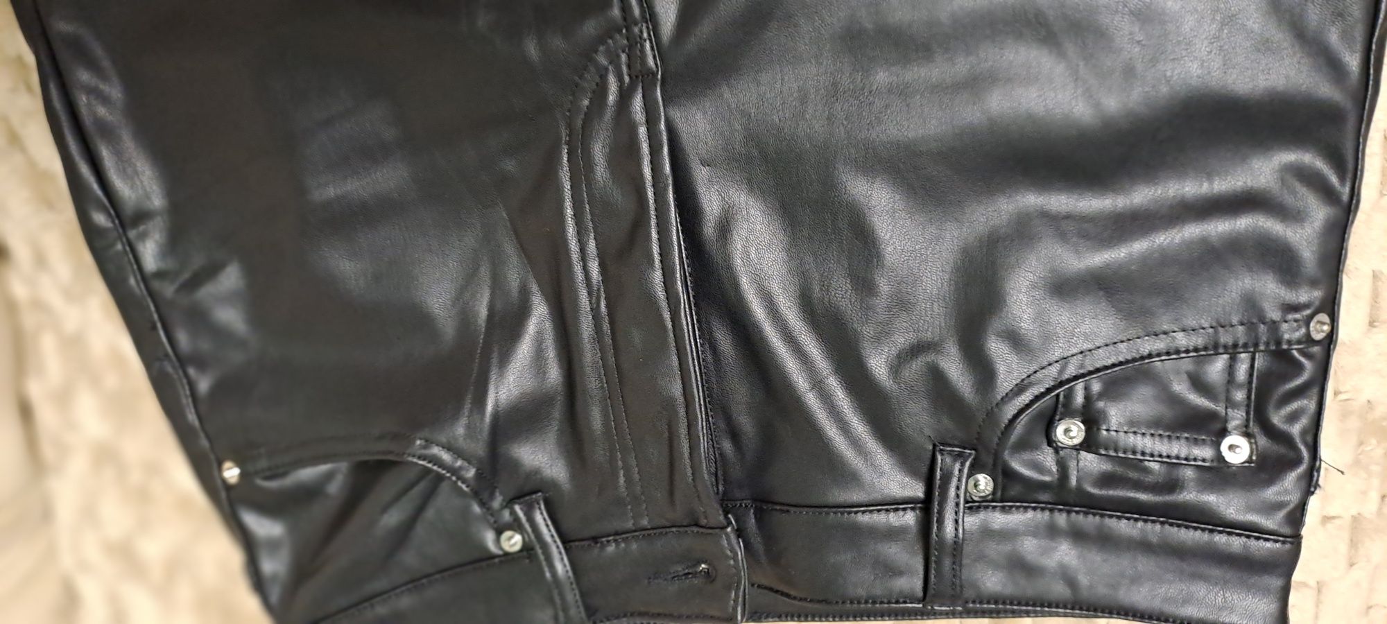 Pantalon piele H&M
