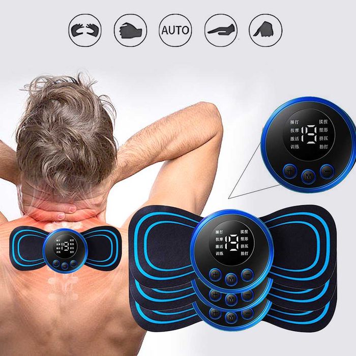 Aparat de masaj cu electrostimulare si fizioterapie