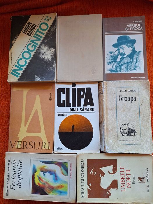 Carti beletristica (vechi) -  Lot 2-3   (buc = 8)