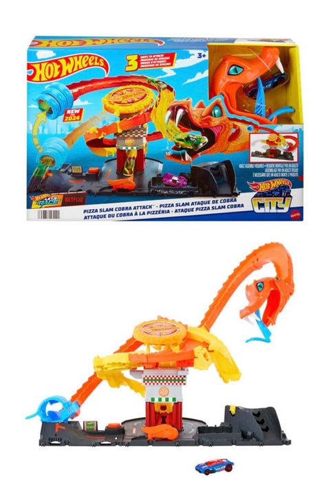 Hot Wheels® CITY Игрален комплект Атаката на кобрата