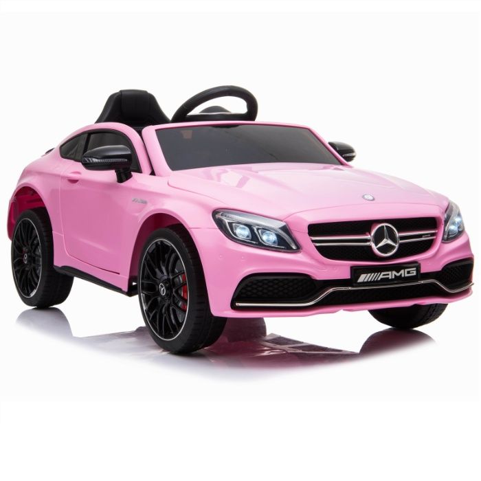 Masinuta electrica Kinderauto Mercedes C63 12V PREMIUM #Roz