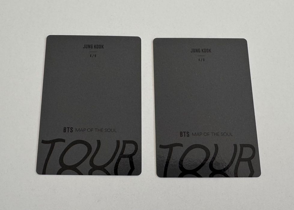 BTS Map Of The Soul Tour Official Mini Photo Card Jungkook