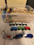 Set Tren cu sine lemn IKEA