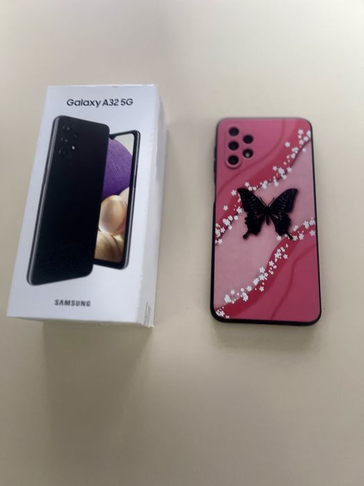Samsung A32 5G cu incarcator folie si husa
