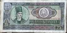 Vand Bacnote de 25 lei