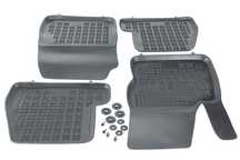 Set covorase auto din cauciuc Ford Focus 3, 12.2010-11.2014 , presuri tip tavita marca Rezaw Plast