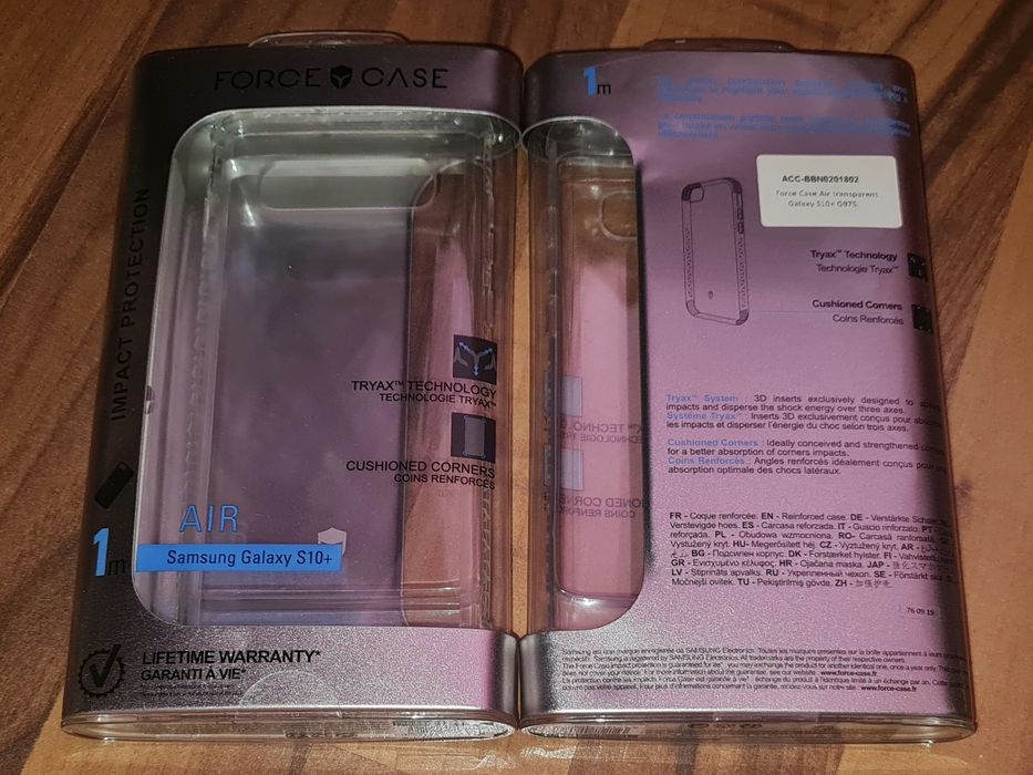 Husa hibrid antisoc originala Force Case Samsung Galaxy S10+ S10 Plus