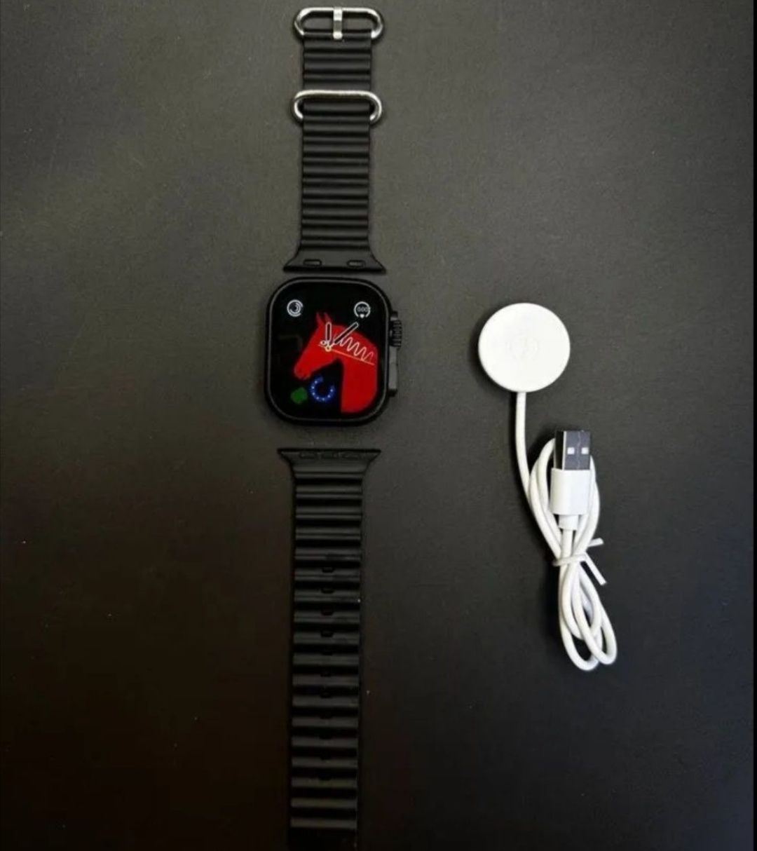 Подарочный набор  Apple watch smart часы Эпл вотч ультра Адаптер