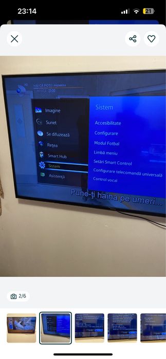 Televizor smart  Led 4k Model UE55H6P70