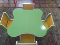 Детский стол,стул +пастель на4м оптоместь
