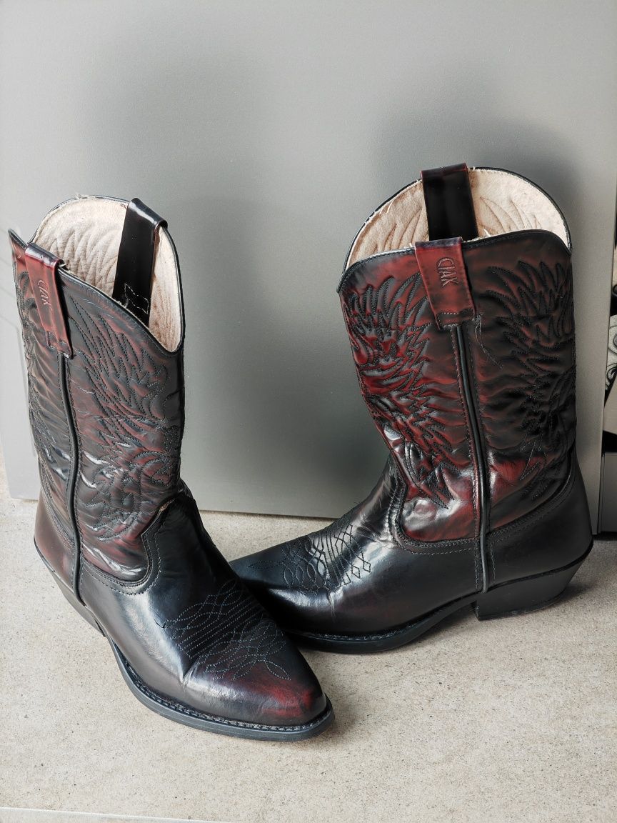 Ciocate Cowboy / Biker nr 41-42 impecabile