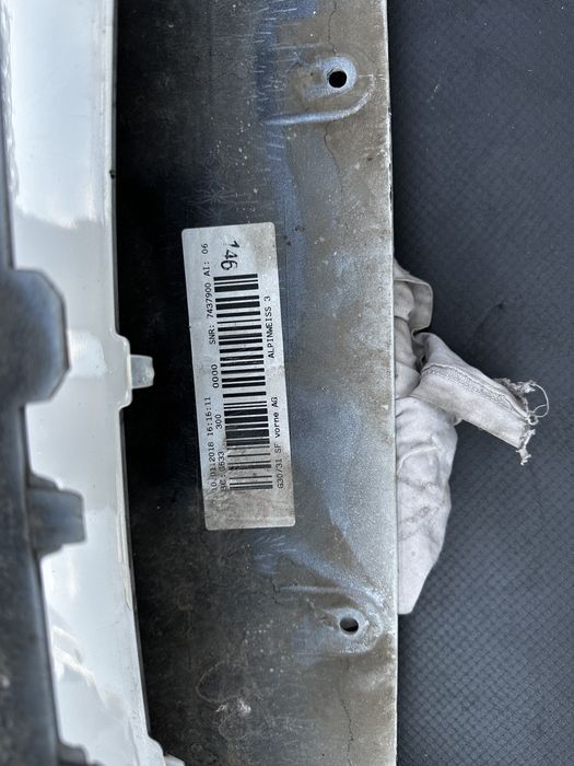 bara fata bmw seria 5 g30 g31 alb 2017 2023