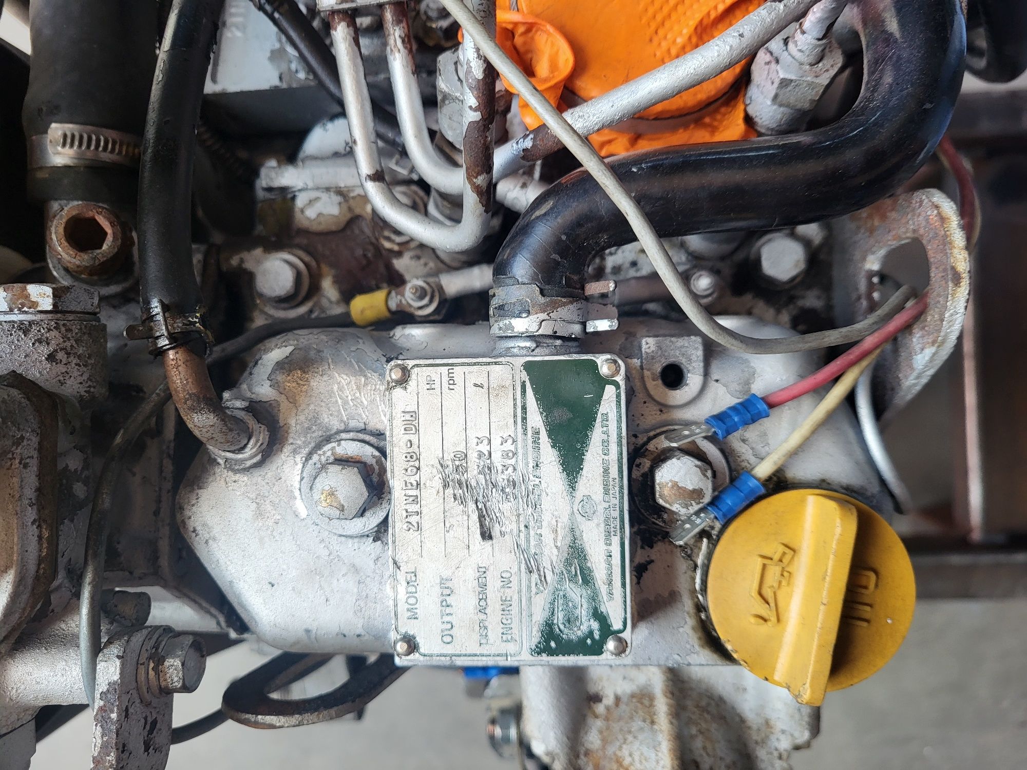 Motor Yanmar 2tne 68