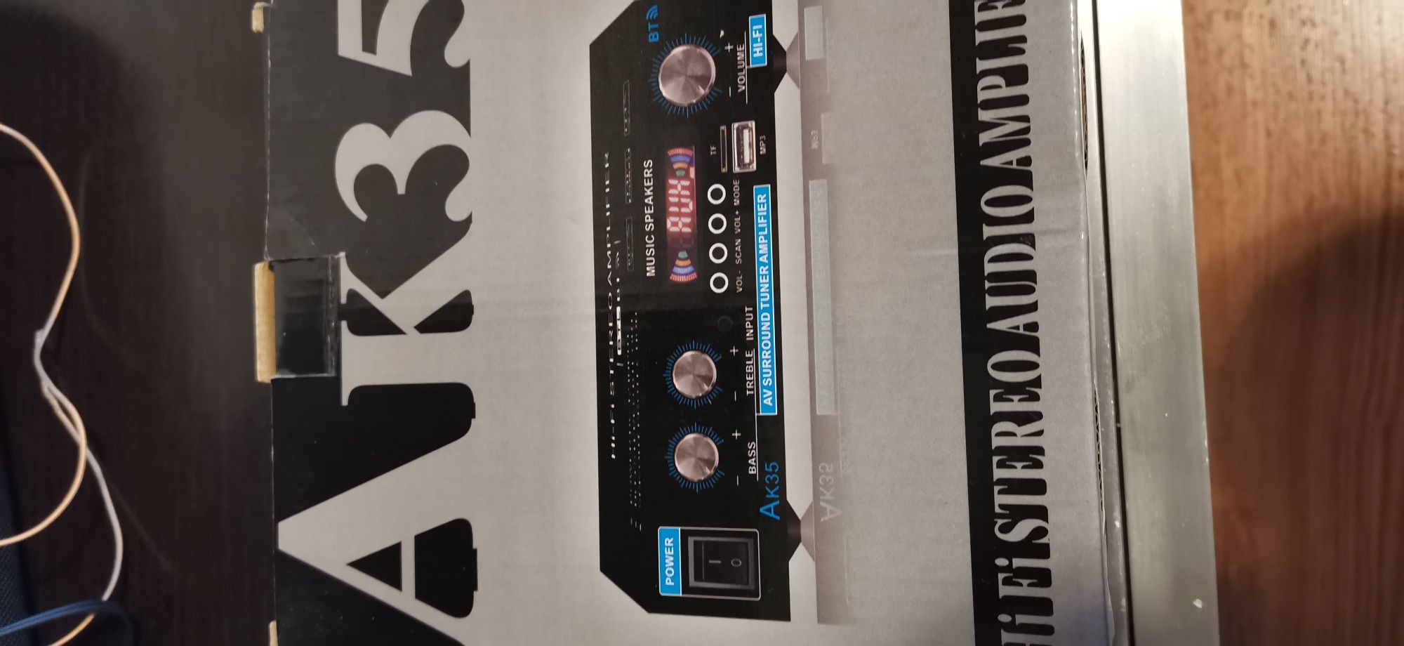 Bluetooth amplificator stație usb