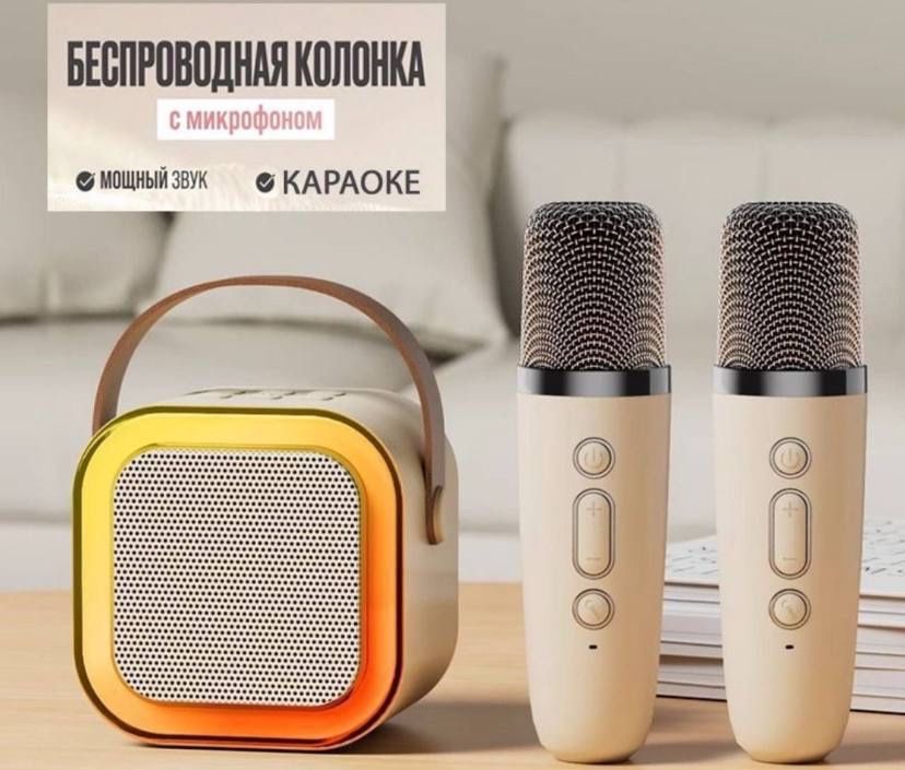 ХИТ Новый колонка с микрофономами для  караоке