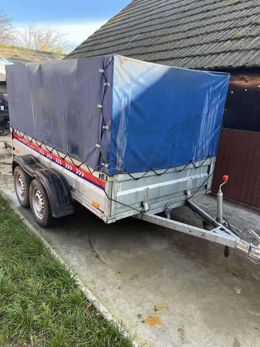 Remorca auto Repo axa dubla 750kg