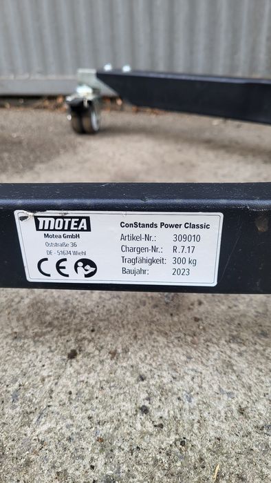 Cric central motocicleta