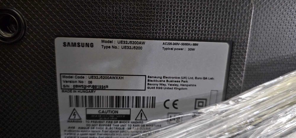 Televizor LED Smart Samsung, 81 cm, 32J5200, Full HD, Clasa A+