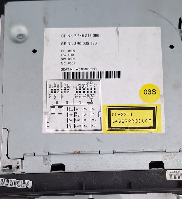 Radio CD player Casetofon Seat Exeo Audi A4 3R035186

200 lei

Prețu