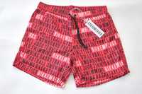 Промо BIKKEMBERGS-М размер-червени мъжки бански-къси панталони-шорти
