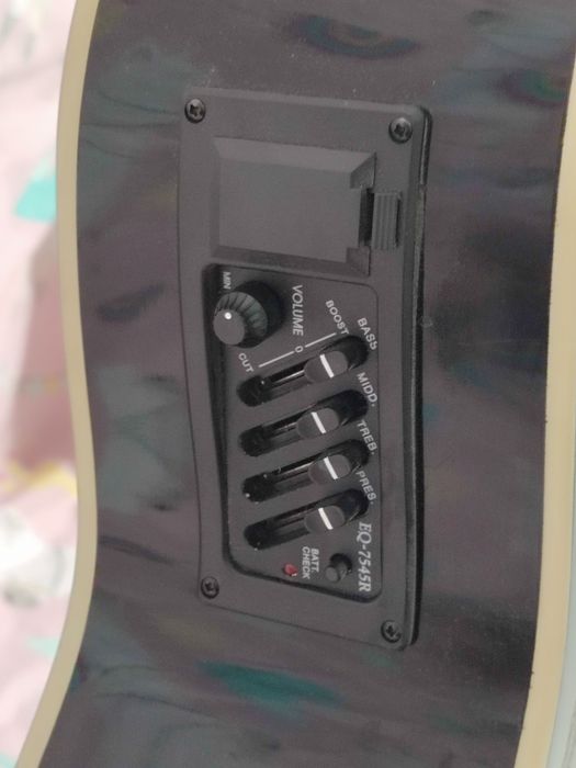 Chitară Harley Benton CG200CE-BK