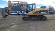 Excavator pe senile CAT 318C