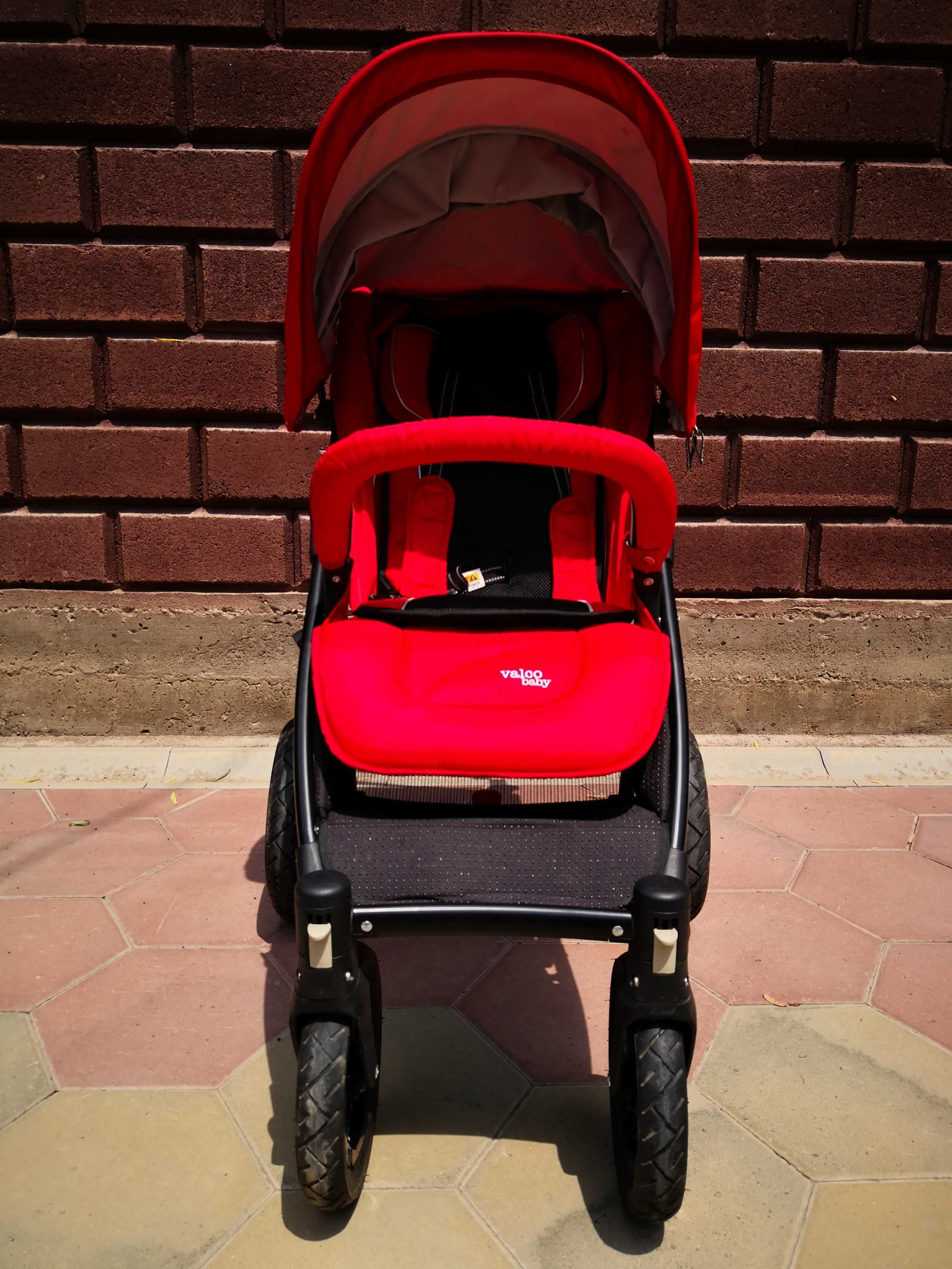 Прогулочная коляска Valco baby Quad Х Carmine red