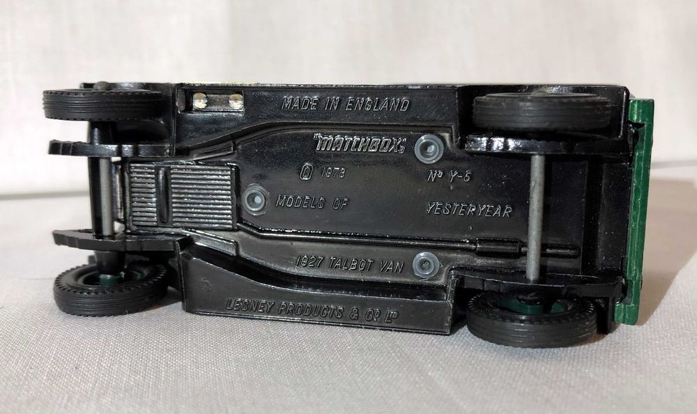 Matchbox Models of Yesteryear - Y5 1927 Talbot Van - Liptons Tea