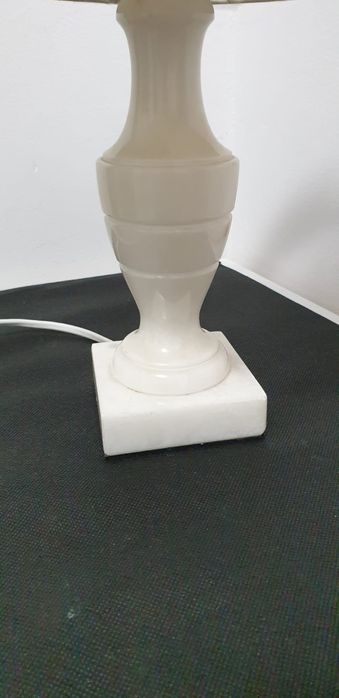 Accesoriu decorațiune lumina electrica marmura Franța 1950 colectie