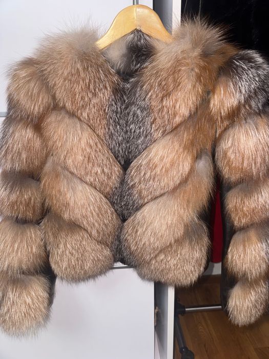 Blană naturală de vulpe