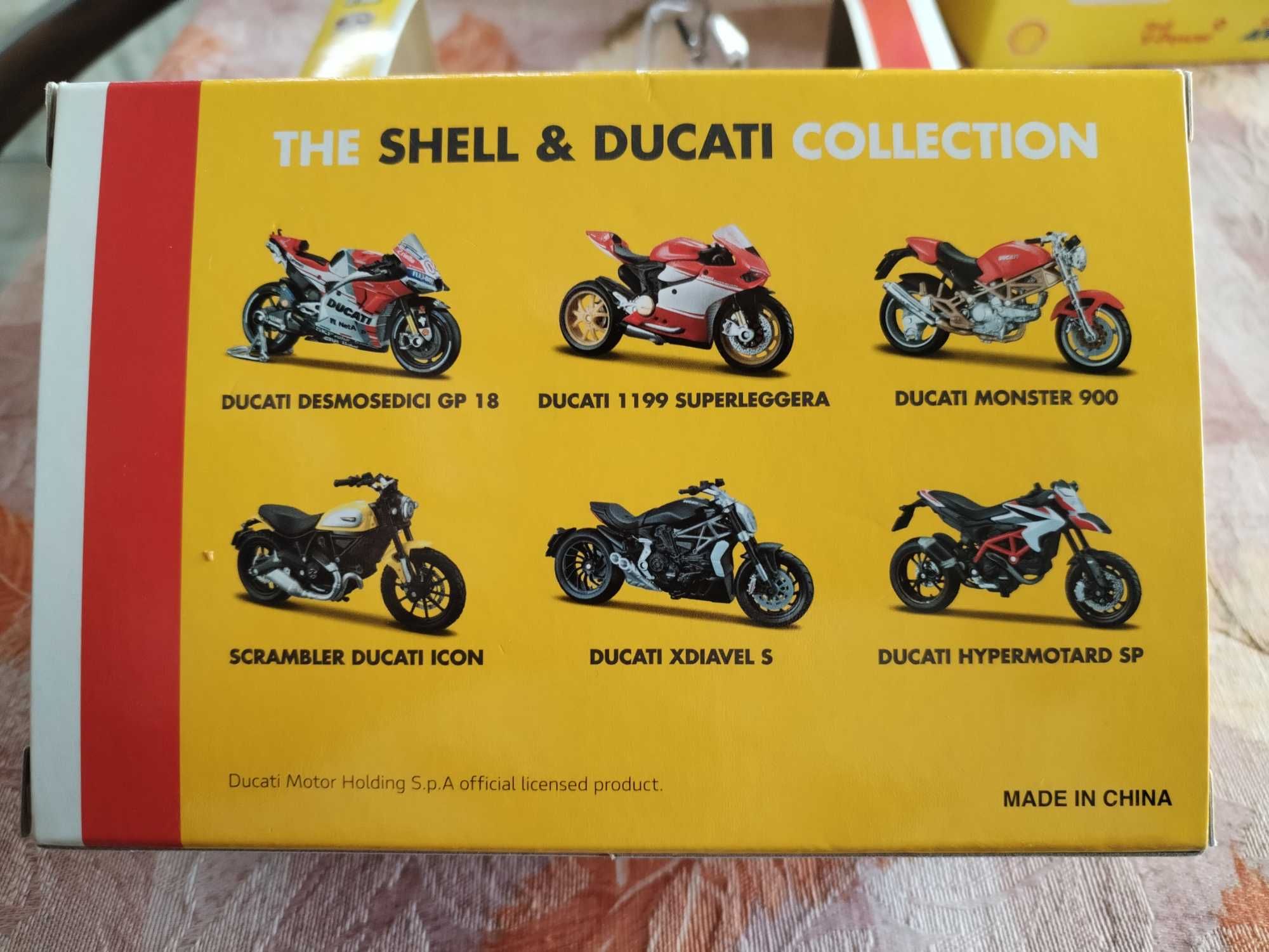 Колекция от Shell на мотори Ducati