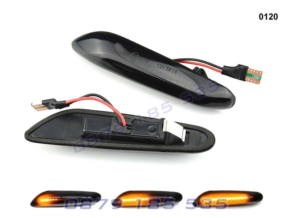 Динамични бягащи мигачи BMW E46 E90 E60 E87 бмв е46 е90 е60