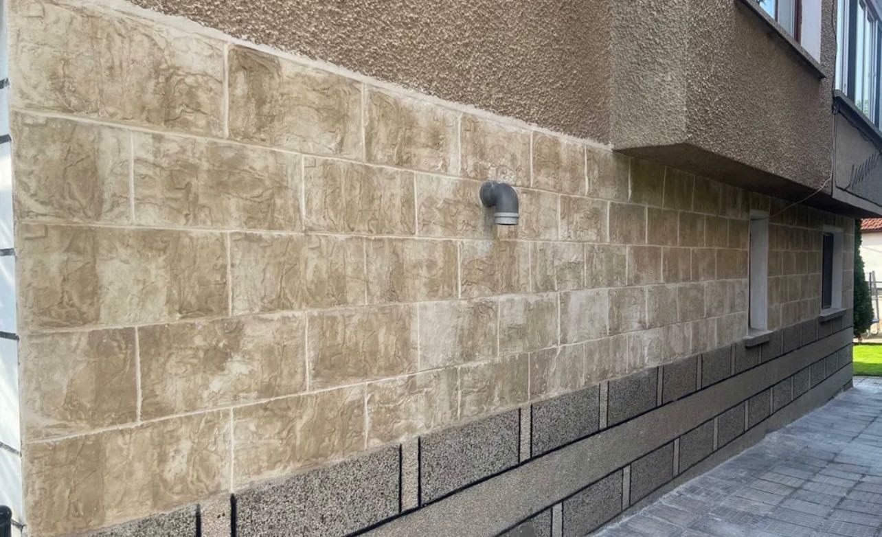 Щампован бетон за стена