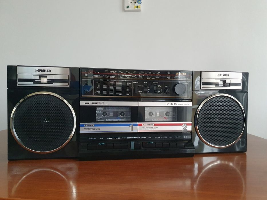Radiocasetofon Fisher Impecabil pentru colectionari