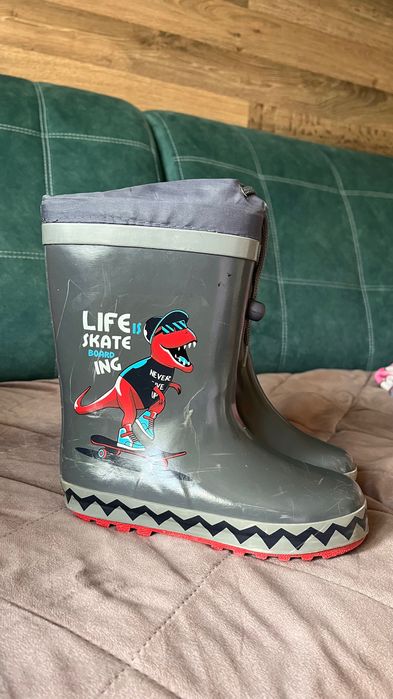 Детские резиновые сапоги 30 размер