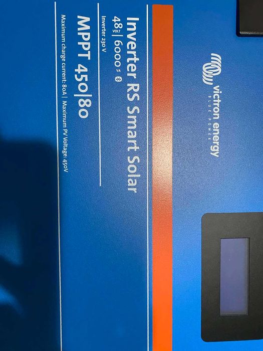 Соларен инвертор Inverter RS Smart Solar 48/6000 Victron MPPT 450/80