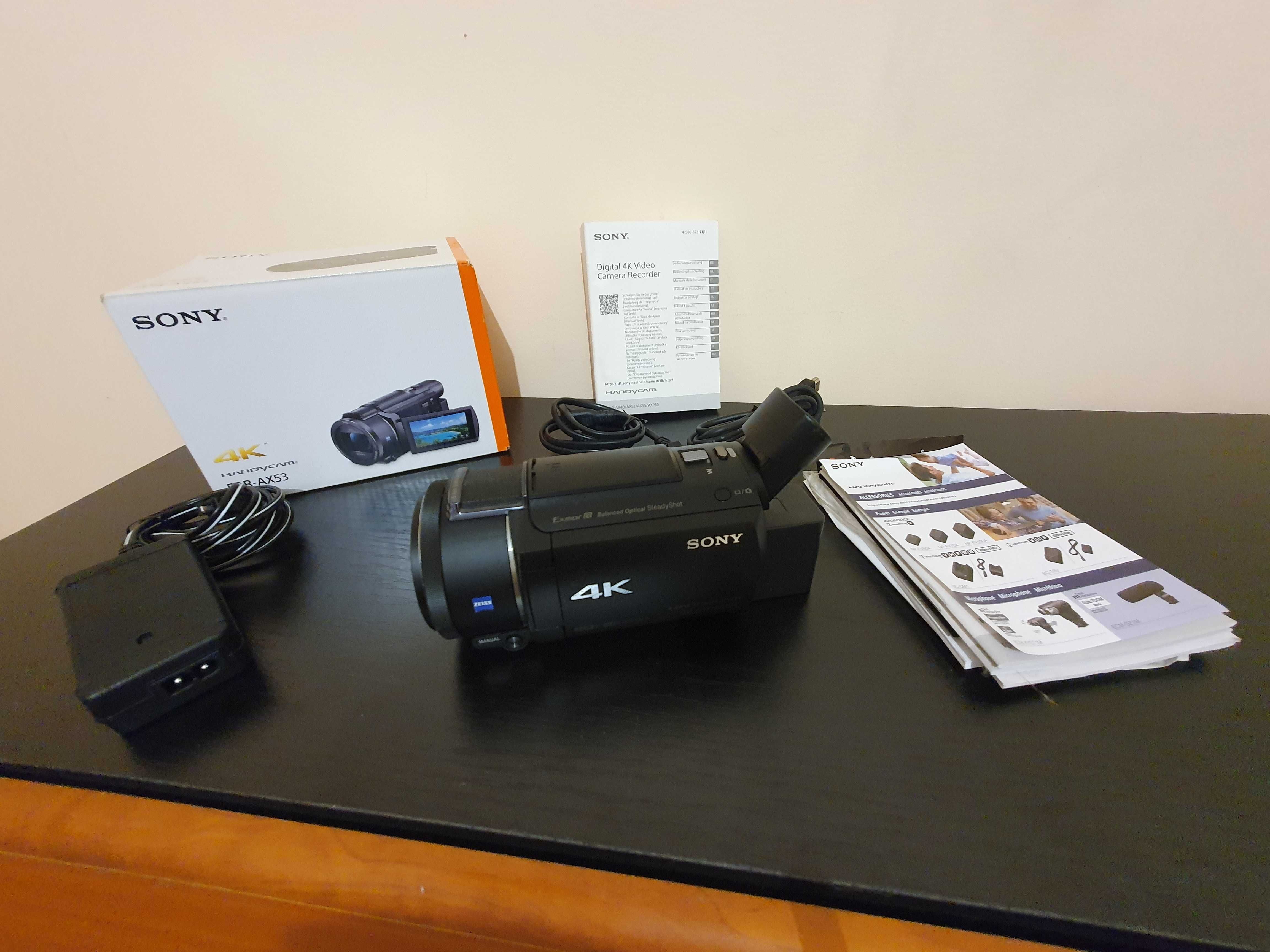 Camera Video Sony FDR-AX53