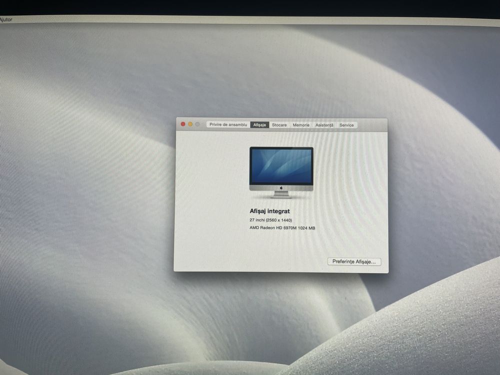 Imac Apple 27” mid 2011 I7 3.4Ghz