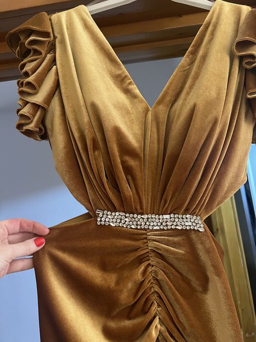 Rochie de seara din catifea