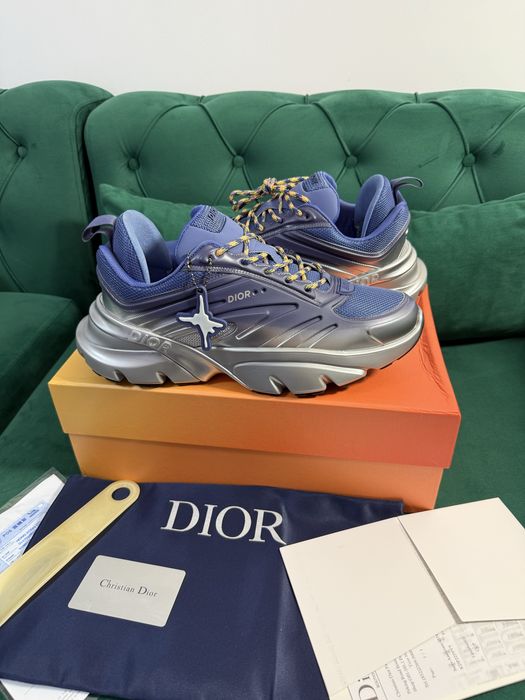 Adidasi Dior Lewis Hamilton piele naturala Full Box colectie noua