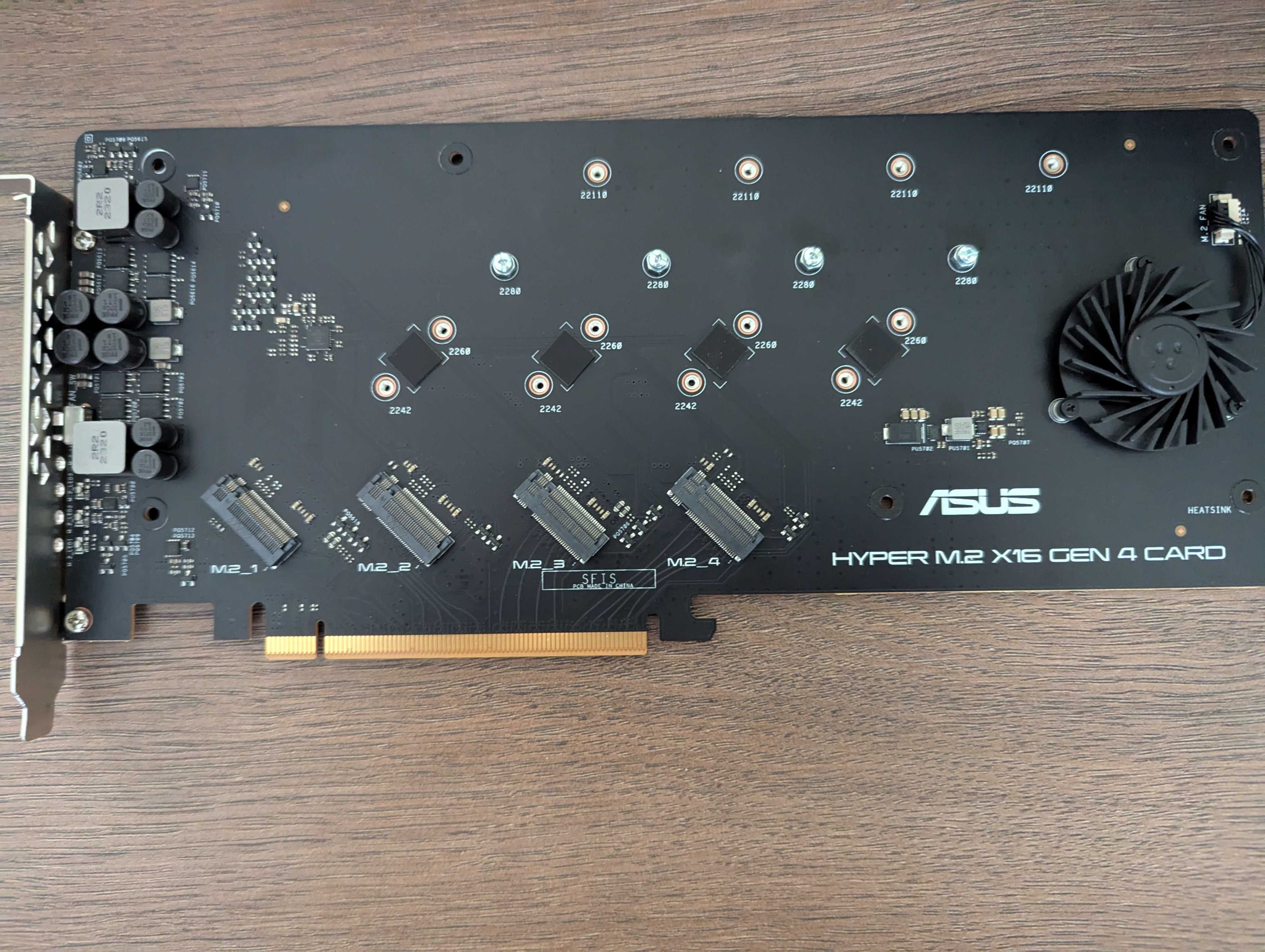 ASUS Hyper M.2 X16 Gen 4 Card