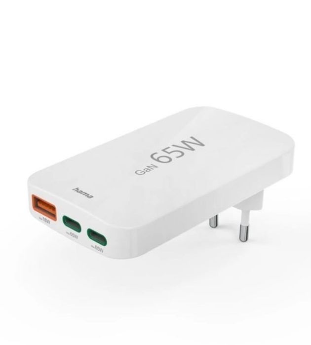 Hama  65W USB/USB-C alb încărcător de rețea