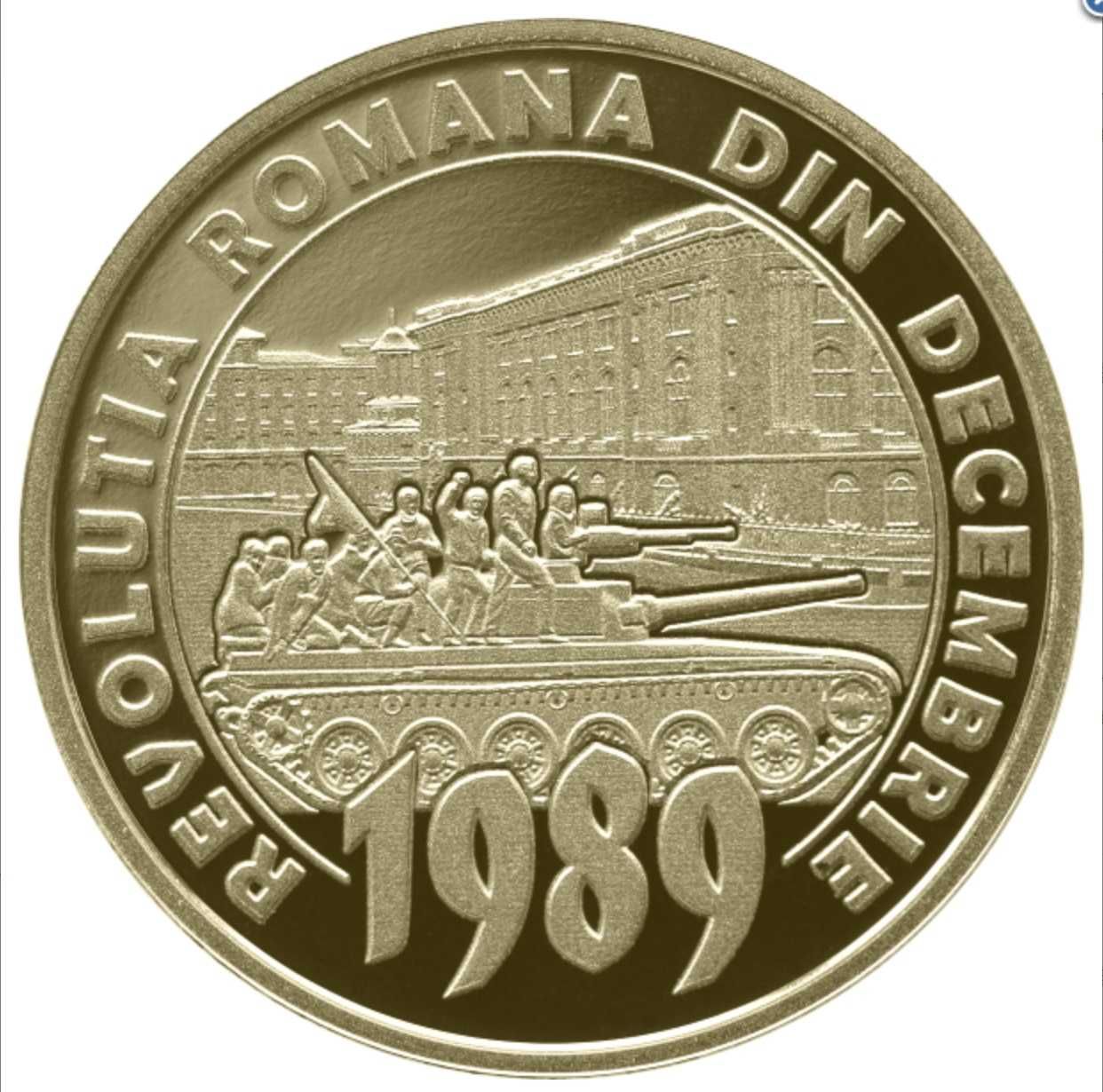 Moneda de colectie Proof Revolutia Romana