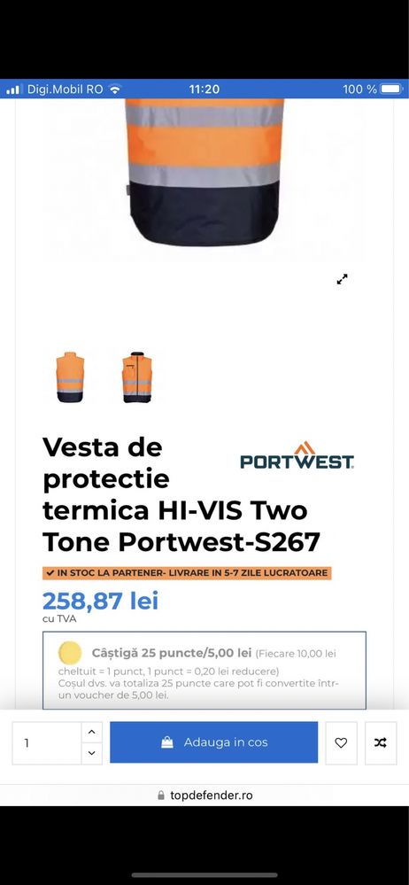 Veste captusite reflectorizante Lucru - gama profesională