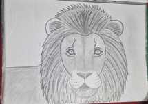 Vand desene realizate manual