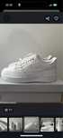 Adidasi Nike Air Force 1 AF1 albi