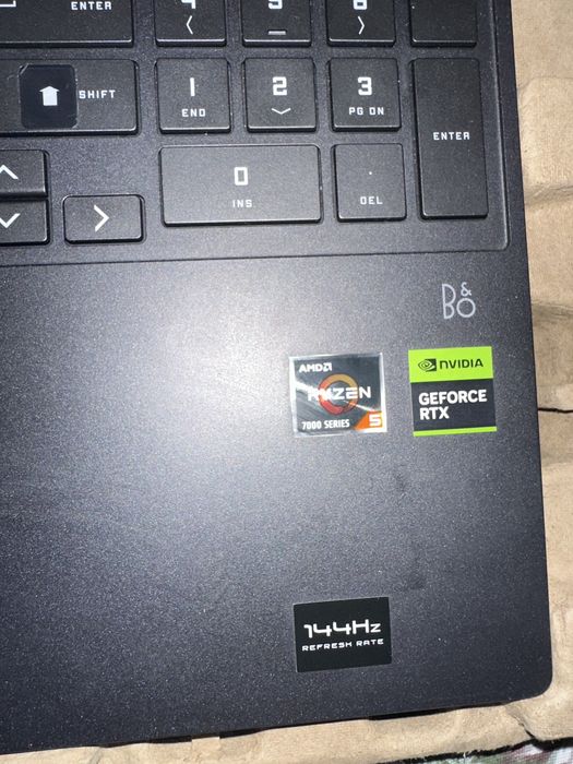 ‘’ HP// Victus 15.6″.. 144 Hz Full HD, Intel Core, i5 + RTX 3050” .