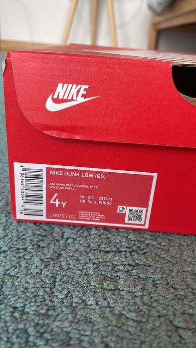 Vand adidasi Nike Dunk Low, marime 36
