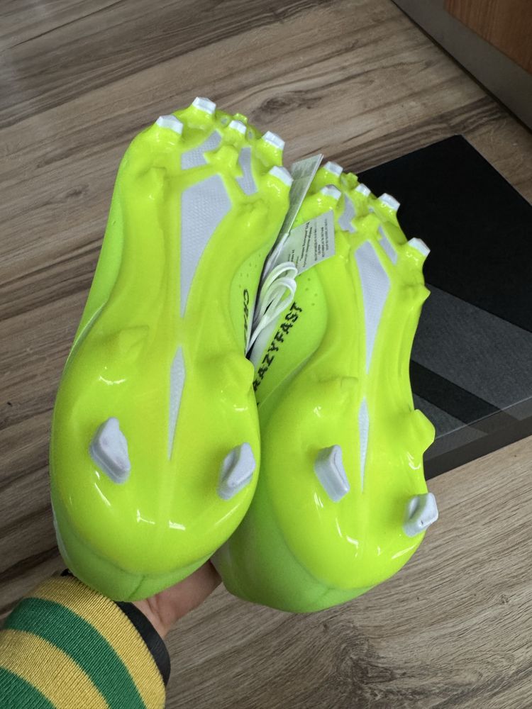 Чисто нови оригинални бутонки adidas X CRAZYFAST3 FG! 45 н