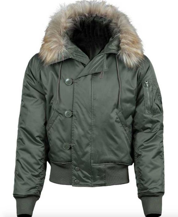 Куртка зимняя. Аляска.  Укороченная. 2 цвета